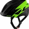 Alpina Pico Kinder Fahrradhelm - Black-green Gloss (glänzend) -Fahrradhelme mit Beleuchtung Verkäufe Alpina Pico Kinder Fahrradhelm black green gloss 1