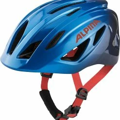 Alpina Pico Kinder Fahrradhelm - True-blue-gloss (glänzend)