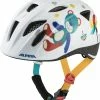 Alpina Ximo Kinder Fahrradhelm - White Bear Gloss -Fahrradhelme mit Beleuchtung Verkäufe Alpina ximo Kinderfahrradhlem white bear Gloss 1