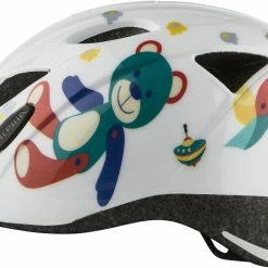 Alpina Ximo Kinder Fahrradhelm - White Bear Gloss -Fahrradhelme mit Beleuchtung Verkäufe Alpina ximo Kinderfahrradhlem white bear Gloss 3