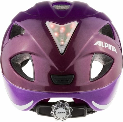 Alpina Ximo Flash Kinder Fahrradhelm - Berry -Fahrradhelme mit Beleuchtung Verkäufe Alpina ximo flash Kinder fahrradhelm berry 4