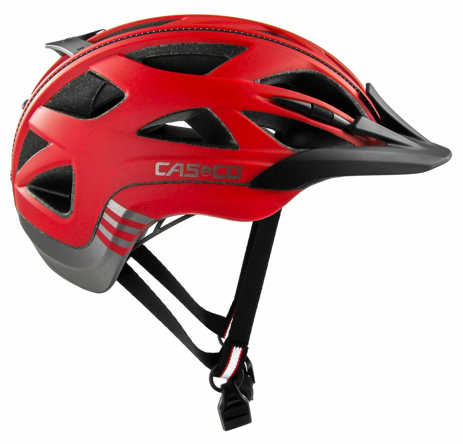 CASCO Activ 2 Fahrradhelm - Red-anthracite Mat 3 CASCO Activ 2 Fahrradhelm - Red-anthracite Mat