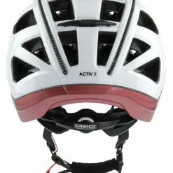 CASCO Activ 2 Fahrradhelm - Weiss Englisch Rose 9 CASCO Activ 2 Fahrradhelm - Weiss Englisch Rose -Fahrradhelme mit Beleuchtung Verkäufe CASCO ACTIV2 White EnglishRose shiny back rgb 300dpi 04 0871