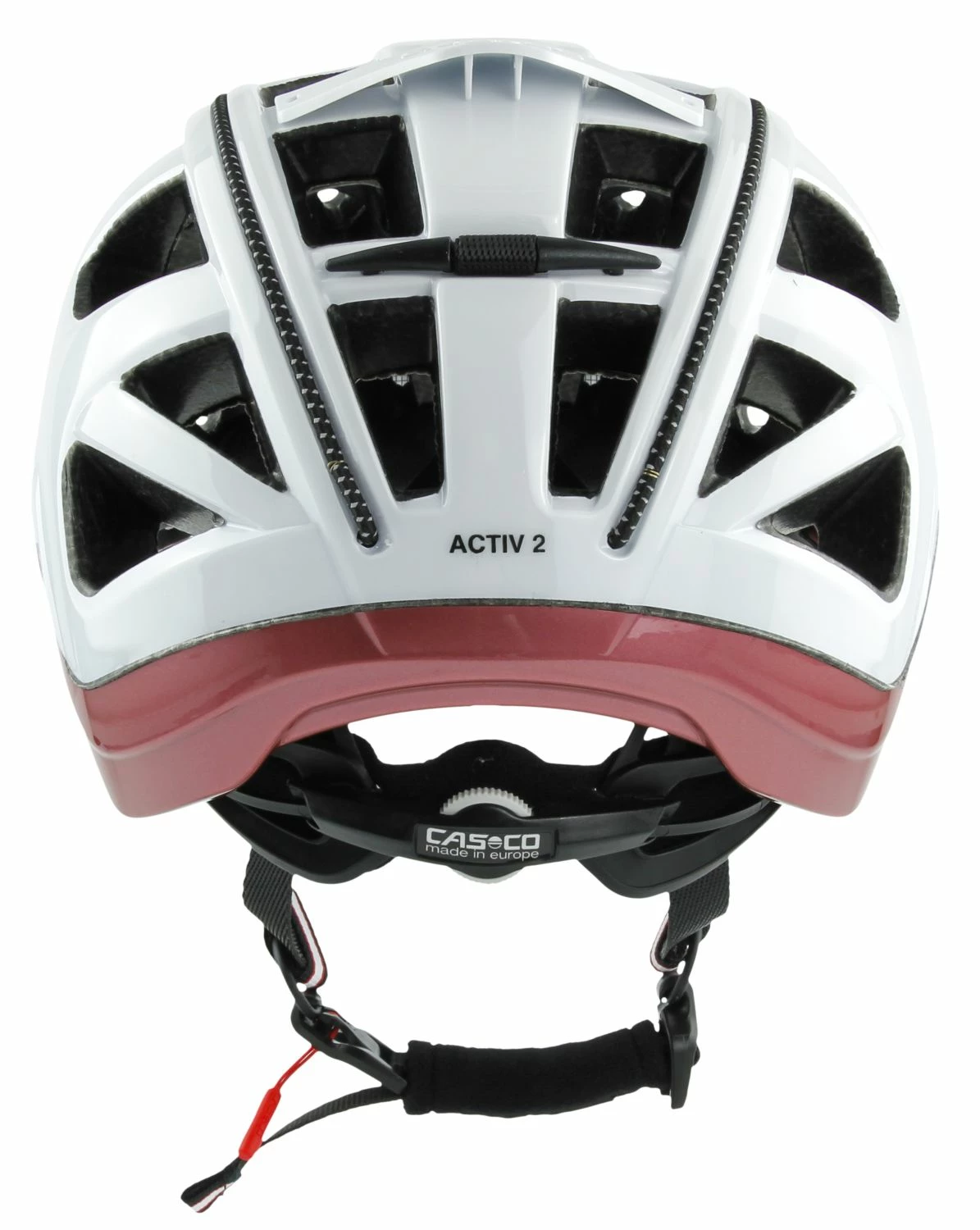 CASCO Activ 2 Fahrradhelm - Weiss Englisch Rose 6 CASCO Activ 2 Fahrradhelm - Weiss Englisch Rose – Bild 4