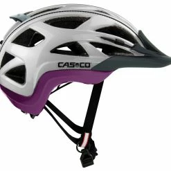 CASCO Activ 2 Fahrradhelm - Silber Lila