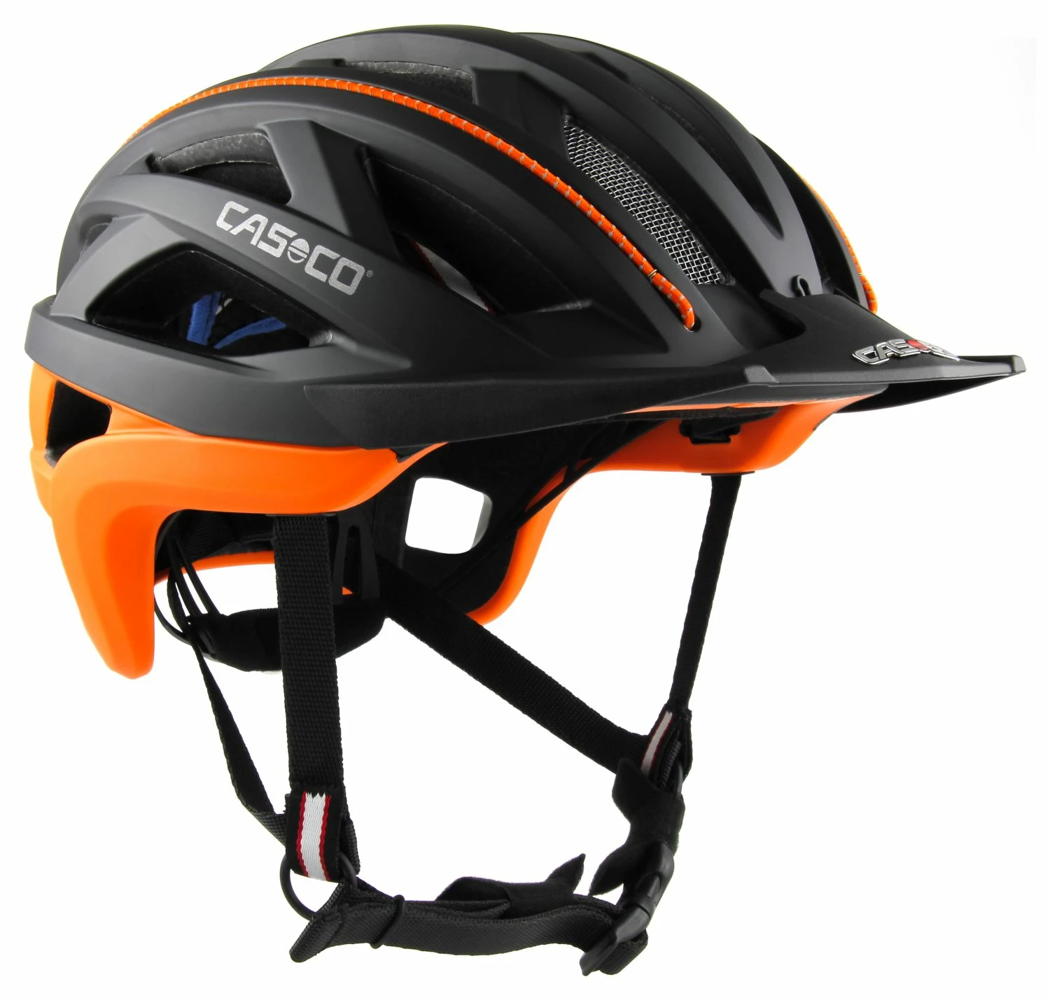 CASCO Cuda 2 Fahrradhelm - Schwarz Orange Matt 4 CASCO Cuda 2 Fahrradhelm - Schwarz Orange Matt – Bild 2