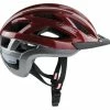 CASCO Cuda 2 Fahrradhelm - Burgund Anthrazit -Fahrradhelme mit Beleuchtung Verkäufe CASCO CUDA2 Burgundy Anthracite Shiny side rgb 300dpi 04 1655