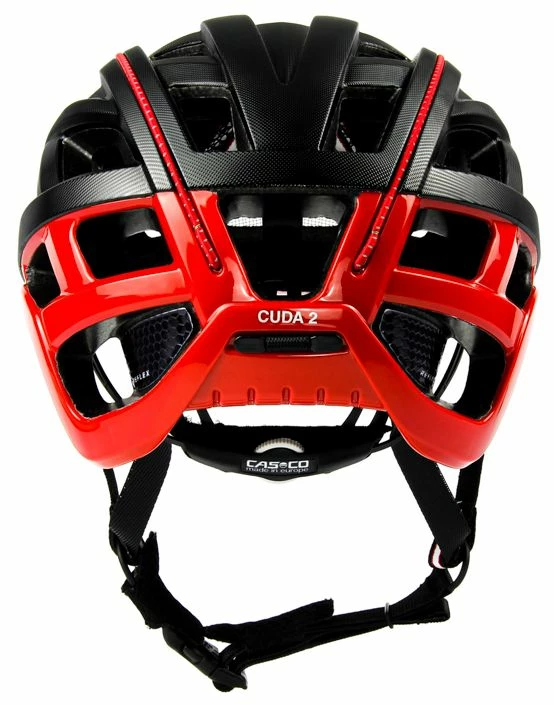 CASCO Cuda2 Strada Rennradhelm - Schwarz-rot-Struktur 7 CASCO Cuda2 Strada Rennradhelm - Schwarz-rot-Struktur – Bild 5