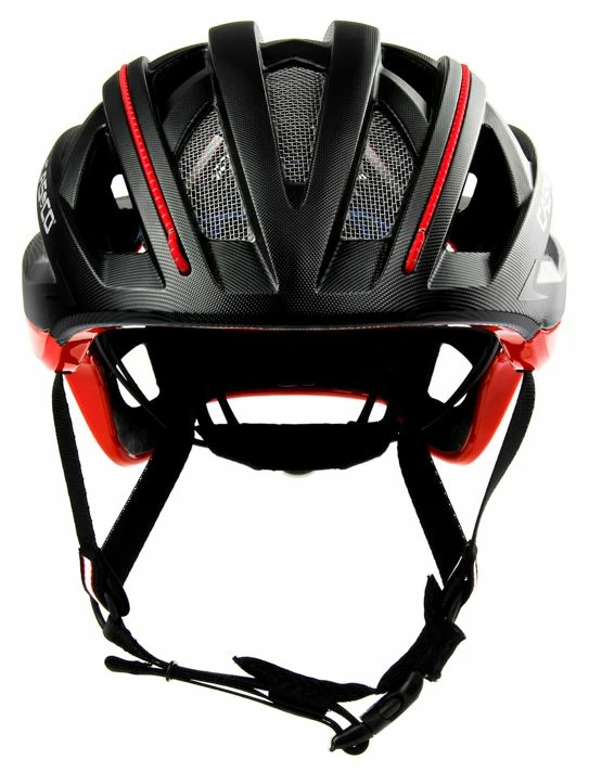 CASCO Cuda2 Strada Rennradhelm - Schwarz-rot-Struktur 6 CASCO Cuda2 Strada Rennradhelm - Schwarz-rot-Struktur – Bild 4