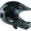 CASCO MTBE Fullface Downhill-Helm - Schwarz-Carbon Olive -Fahrradhelme mit Beleuchtung Verkäufe CASCO MTBE FullFace Black Carbon Shiny side cmyk 300dpi 04 1453