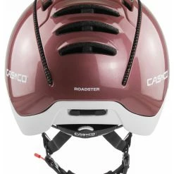 CASCO Roadster Fahrradhelm Ohne Visier - Englisch Rose Weiss -Fahrradhelme mit Beleuchtung Verkäufe CASCO ROADSTER EnglishRose White Shiny back rgb 300dpi 04 3612