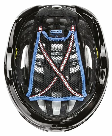 CASCO Cuda2 Strada Rennradhelm - Schwarz-rot-Struktur 5 CASCO Cuda2 Strada Rennradhelm - Schwarz-rot-Struktur – Bild 3