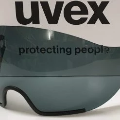 Dunkles Visier Für Uvex Finale Visor Fahrradhelm - Grey Smoke S3