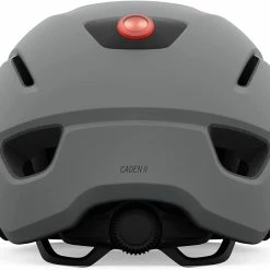 Giro Caden II LED Fahrradhelm - Matte Grey -Fahrradhelme mit Beleuchtung Verkäufe Giro Caden II LED City Fahrradhelm mit Ruecklicht mat grey 4