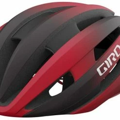 Giro Synthe MIPS II Rennradhelm - Mat Black/bright Black -Fahrradhelme mit Beleuchtung Verkäufe Giro Synthe Mips II Rennradhelm red black mat 1