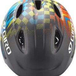 Giro Scamp Kinder Fahrradhelm - Matte Black Check Fade -Fahrradhelme mit Beleuchtung Verkäufe Giro scamp kinderfahrradhelm matte black check fade 3