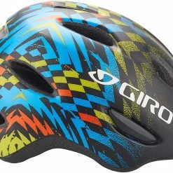 Giro Scamp Kinder Fahrradhelm - Matte Black Check Fade -Fahrradhelme mit Beleuchtung Verkäufe Giro scamp kinderfahrradhelm matte black check fade 4