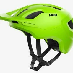 POC Axion Spin MTB-Fahrradhelm-Helm - Fluorescent Yellow/Green Matt