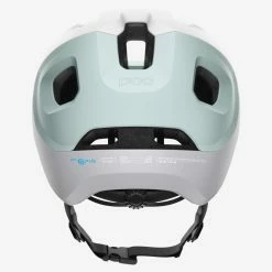 POC Axion Spin MTB-Fahrradhelm-Helm - Hydrogen White/Apophyllite Green Matt -Fahrradhelme mit Beleuchtung Verkäufe POC Mountainbikehelm 10732 Axion SPIN 8275 Hydrogen White Apophyllite Green Matt 3