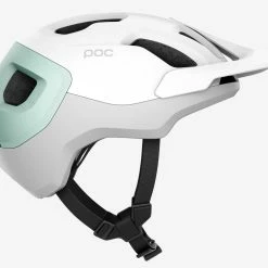 POC Axion Spin MTB-Fahrradhelm-Helm - Hydrogen White/Apophyllite Green Matt -Fahrradhelme mit Beleuchtung Verkäufe POC Mountainbikehelm 10732 Axion SPIN 8275 Hydrogen White Apophyllite Green Matt 4