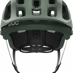POC Tectal Mountainbike-Helm - Epidote Green Metall -Fahrradhelme mit Beleuchtung Verkäufe POC Tectal MTB Helm Epidote Green metrall 2