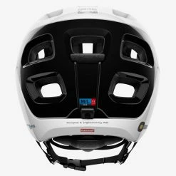 POC Tectal Race Spin Mountainbike-Helm - Hydrogen White/Uranium Black -Fahrradhelme mit Beleuchtung Verkäufe POC Tectal Race Spin Hydrogen White Uranium black 3