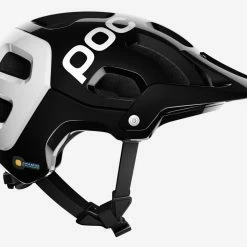 POC Tectal Race Spin Mountainbike-Helm - Uranium Black/Hydrogen White -Fahrradhelme mit Beleuchtung Verkäufe POC Tectal Race Spin Uranium Black hydrogen white 4