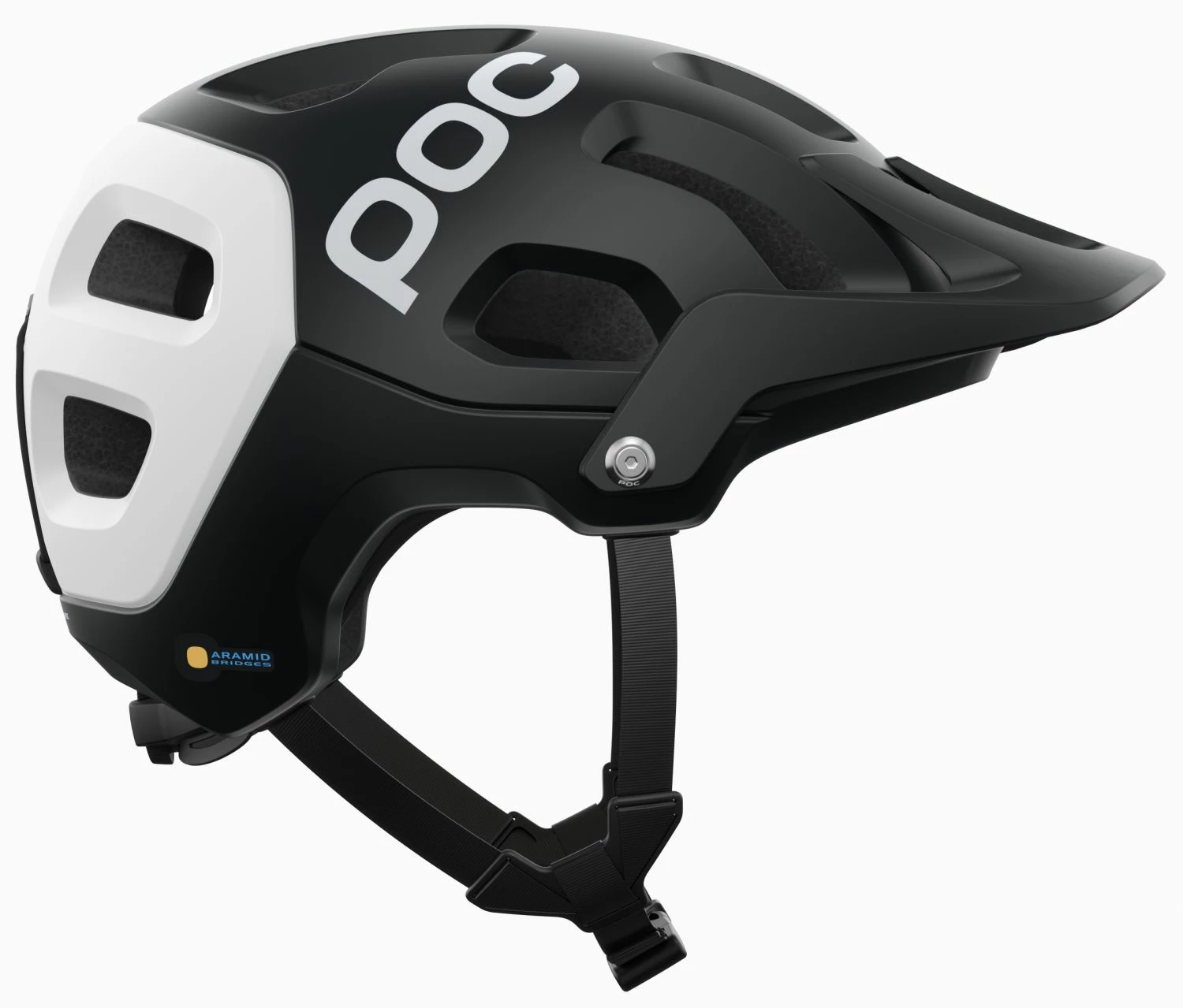 POC Tectal Race MIPS Mountainbike-Helm - Uranium Black/Hydrogen White Matt 5 POC Tectal Race MIPS Mountainbike-Helm - Uranium Black/Hydrogen White Matt – Bild 3