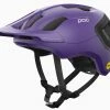 POC Axion Race MIPS MTB-Fahrradhelm-Helm - Sapphire Purple/Uranium Black Metallic/Matt -Fahrradhelme mit Beleuchtung Verkäufe Poc Axion race mips MTB Bike Helm Fahrradhelm purple uranium black 1a