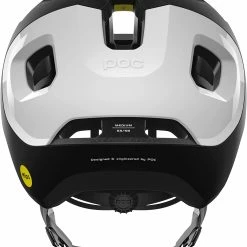 POC Axion Race MIPS MTB-Fahrradhelm-Helm - Uranium Black Matt/Hydrogen White -Fahrradhelme mit Beleuchtung Verkäufe Poc Axion race mips MTB Bike Helm Fahrradhelm uranium black white 4