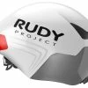 Rudy Project The Wing Triathlon/Timetrail Helmet - White Shiny -Fahrradhelme mit Beleuchtung Verkäufe Rudy Project Aero Triathlon Helmet Helm The wing white shiny hl730001 1