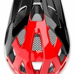 Rudy Project Crossway MTB Helm - Black/Red Shiny -Fahrradhelme mit Beleuchtung Verkäufe Rudy Project Crossway MTB Enduro Helm Fahrradhelm Black Red Shiny hl760041 5