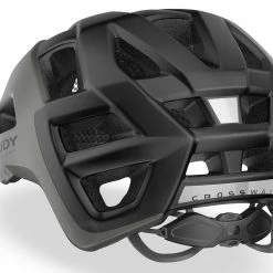 Rudy Project Crossway MTB Helm - Lead/Black Matte -Fahrradhelme mit Beleuchtung Verkäufe Rudy Project Crossway MTB Enduro Helm Fahrradhelm Lead Black hl760011 4