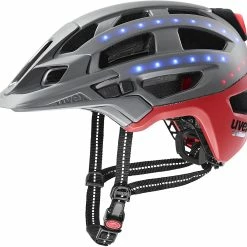 Uvex Finale 2.0 Light Fahrradhelm-silver Red Mat