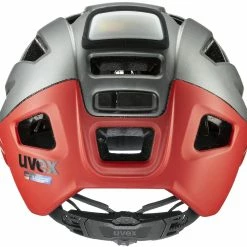 Uvex Finale 2.0 Light Fahrradhelm-silver Red Mat -Fahrradhelme mit Beleuchtung Verkäufe S41004302 uvex finale light 2 0 Fahrradhelm mit LED Licht Sensor 4