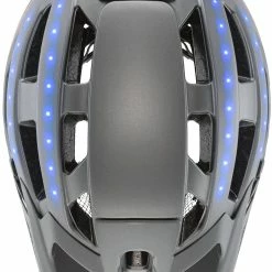 Uvex Finale 2.0 Light Fahrradhelm-silver Red Mat -Fahrradhelme mit Beleuchtung Verkäufe S41004302 uvex finale light 2 0 Fahrradhelm mit LED Licht Sensor 6