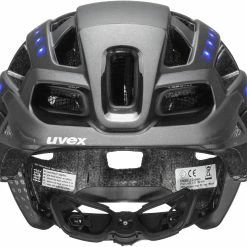 Uvex Finale 2.0 Light Fahrradhelm-black-silver Mat -Fahrradhelme mit Beleuchtung Verkäufe S41004302 uvex finale light 2 0 Fahrradhelm mit LED Licht Sensor black mat 2a