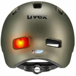Uvex City 4 Fahrradhelm - Green Smoke Mat -Fahrradhelme mit Beleuchtung Verkäufe S41005006 R2