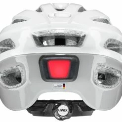 Uvex True Fahrradhelm - White Grey -Fahrradhelme mit Beleuchtung Verkäufe S41005302 R2