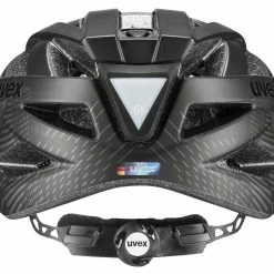 Uvex City I-vo Fahrradhelm - All Black Mat -Fahrradhelme mit Beleuchtung Verkäufe S41041915 R1
