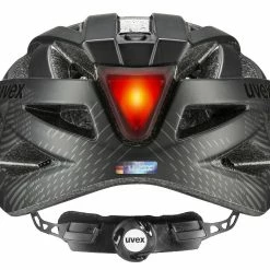 Uvex City I-vo Fahrradhelm - All Black Mat -Fahrradhelme mit Beleuchtung Verkäufe S41041915 R2