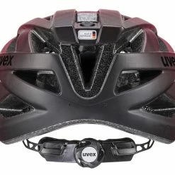 Uvex I-vo Cc Fahrradhelm - Red Black Mat -Fahrradhelme mit Beleuchtung Verkäufe S41042330 R1