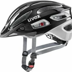 Uvex True Fahrradhelm - Black-silver