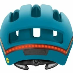 Nutcase Vio Commute MIPS Light Fahrradhelm-Matte Maritime -Fahrradhelme mit Beleuchtung Verkäufe nutcase vio commute mips fahrradhelm matte maririme 3