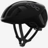 POC Ventral Spin Rennradhelm - Uranium Black Matt -Fahrradhelme mit Beleuchtung Verkäufe poc ventral spin uranium black mat 106361037 1