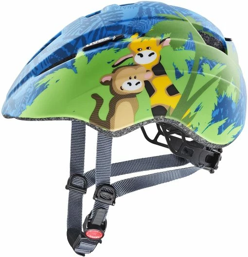 Fahrradhelm Uvex Kid 2 Cc Kinderhelm - Jungle Mat -Fahrradhelme mit Beleuchtung Verkäufe uvex Kid 2 cc Kinder Fahrradhelm jungle mat 1