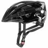 Uvex Active Fahrradhelm - Black Shiny -Fahrradhelme mit Beleuchtung Verkäufe uvex active black shiny S4104310115 0