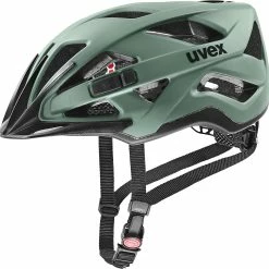 Uvex Active Cc Fahrradhelm - Moos Green Black Mat