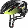 Uvex Boss Race Rennradhelm - Black - Lime -Fahrradhelme mit Beleuchtung Verkäufe uvex boss race Rennradhelm black lime 1