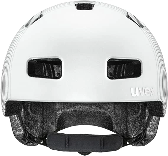 Uvex City 4 WE Fahrradhelm - White Grey Mat 4 Uvex City 4 WE Fahrradhelm - White Grey Mat – Bild 2